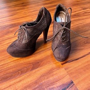 Not Rated high heel booties